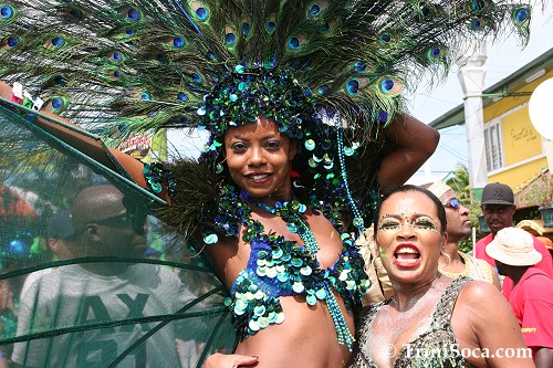 Wendy Fitzwilliams during Carnival 2007. Photo: TriniSoca.com