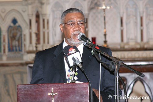 Alvin C. Daniell delivers a touching eulogy