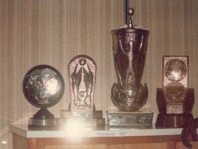 1986 Junior Concacaf Finals - Trophies made by Glendon Morris