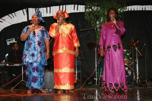 Joanne Pyle, Rhona Mohon and Tahirah Osborne